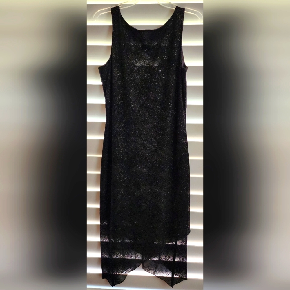 🇺🇸 Black Evening Cocktail Gown
